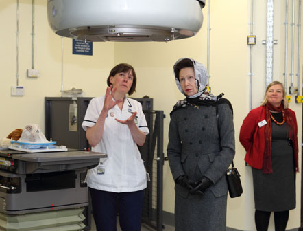 Princess Anne opens “first of its kind” animal cancer treatment facility