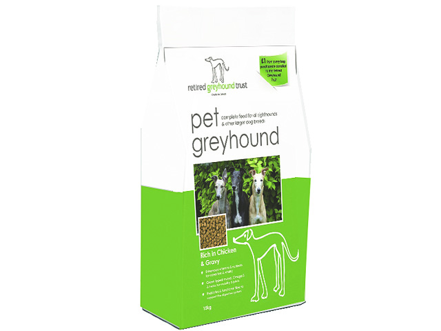 Dodson & Horrell launches pet greyhound food for the Retired Greyhound Trust