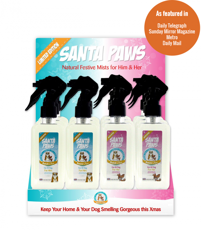 It’s Beginning To Smell A Lot Like Christmas: Butch & Bess natural festive coat spritz