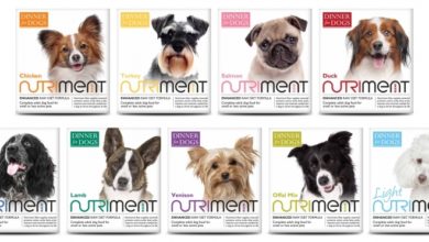 Nutriment to Launch Dinner For Dogs, Raw Food Recipes for Smaller Dogs, in Feb 2015