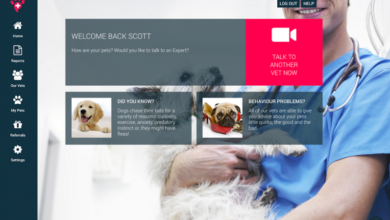 A new ‘veterinary Skype’ service has been launched