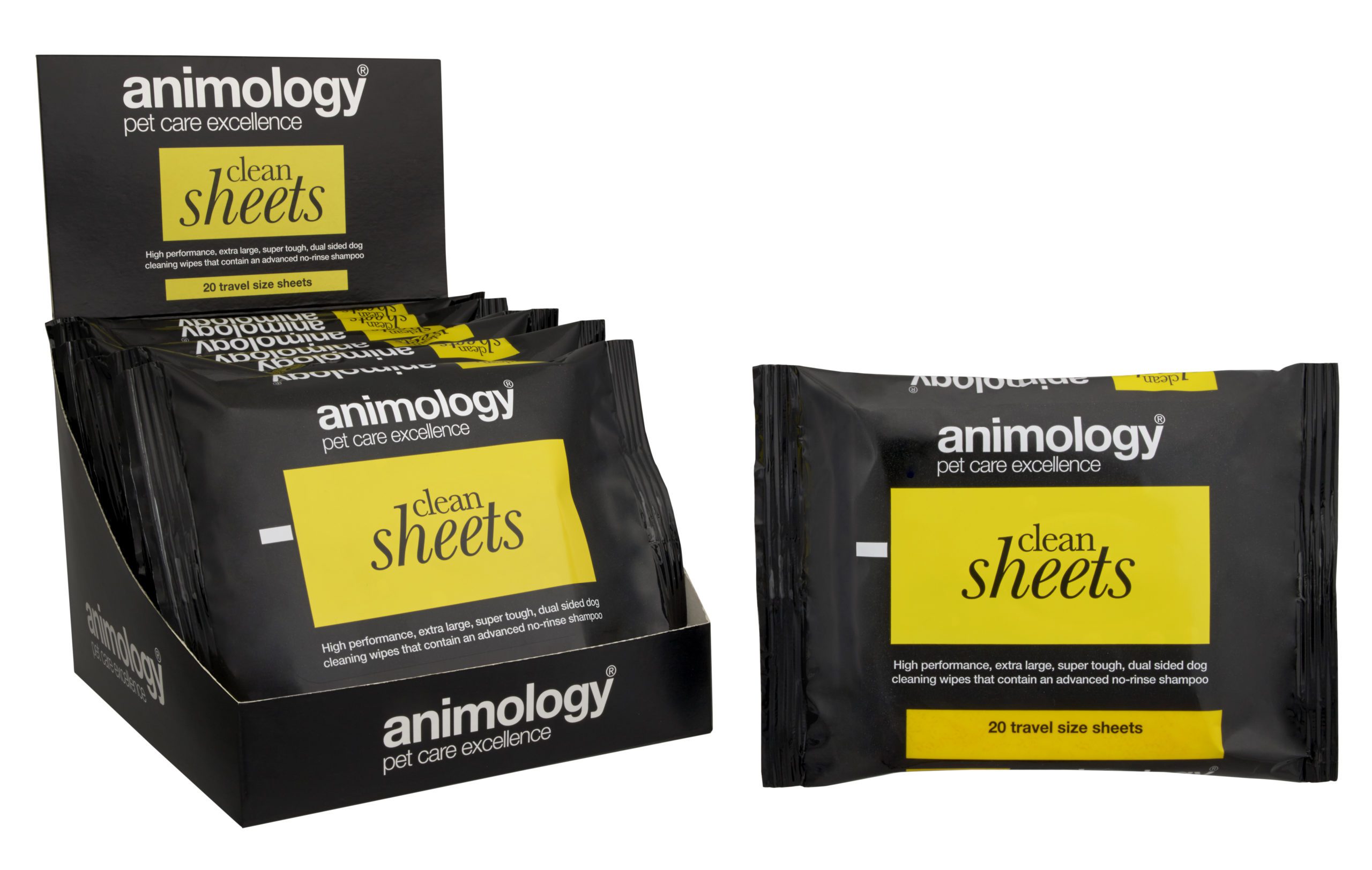 Brand new Clean Sheets from Animology