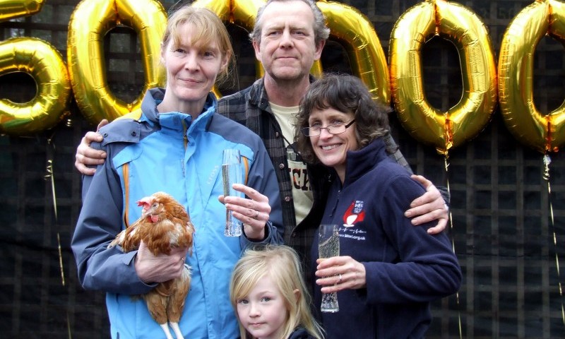 World-record breaking first for British Hen charity