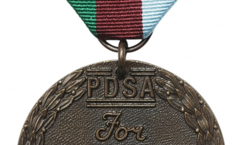 PDSA medal for heroic French police dog