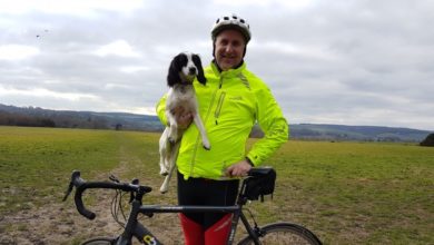 Paris to London bike ride raises money for pet charity