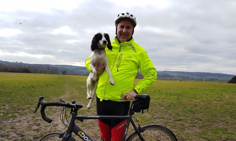 Paris to London bike ride raises money for pet charity