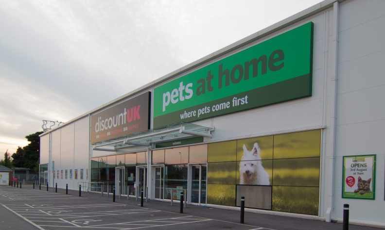 Revenue growth for Pets at Home
