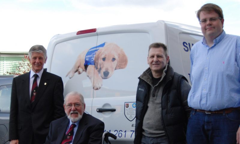 New van for Support Dogs charity