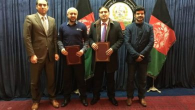 Charity signs landmark agreement with Kabul