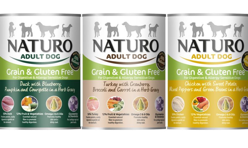 naturo grain and gluten free dog food