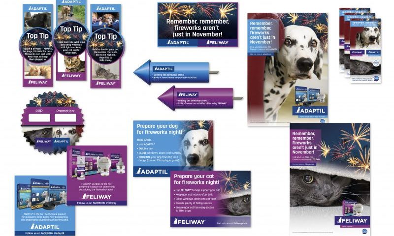 Both owners and pets feel anxiety due to fireworks