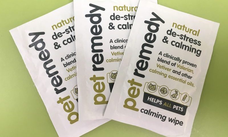 Pet Remedy has success with calming wipes