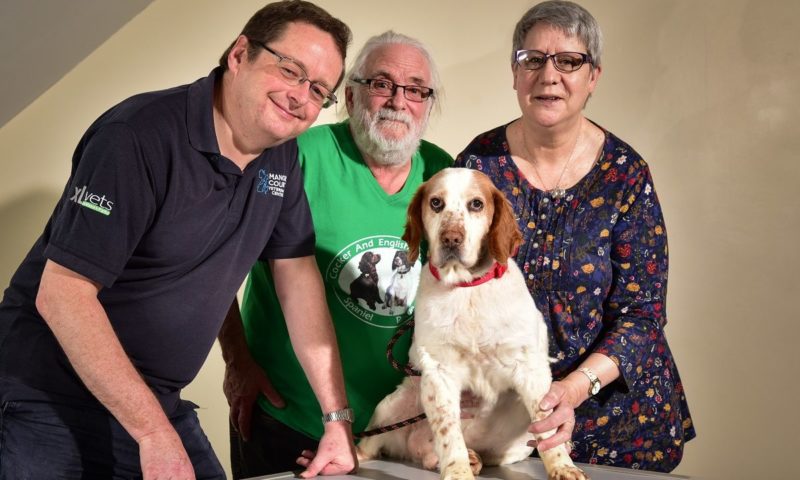 Vet secures cash boost for dog charity CAESSR