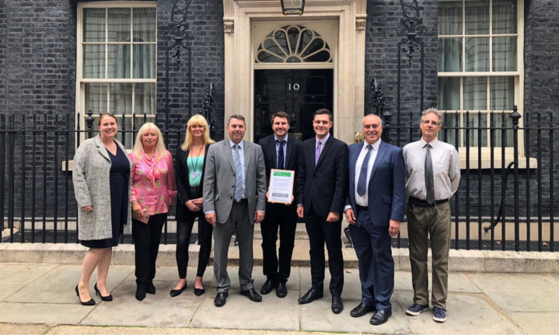 Pet theft reform petition delivered to 10 Downing Street
