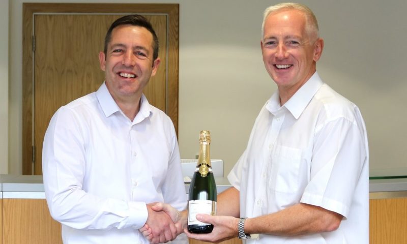 Pet sales manager Kevin Duffy celebrates 30 years at Trilanco