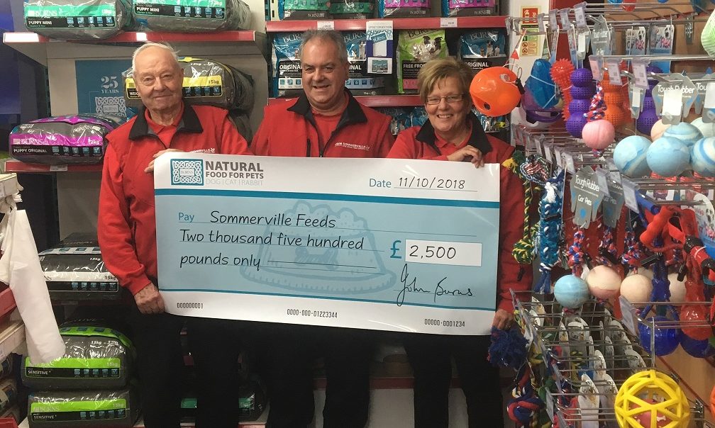 Independent pet shop scoops top prize in Burns awards