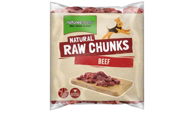 Natures Menu refreshes natural Raw Chunks range