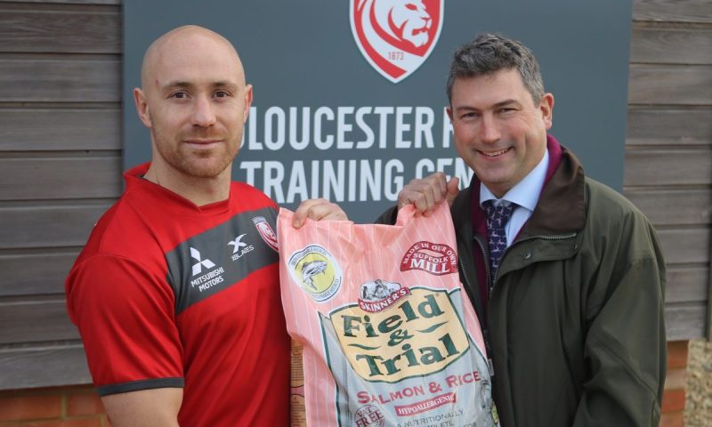 Skinner’s Pet Foods partners with Gloucester Rugby Club