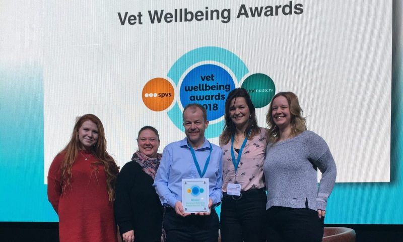 Royal Veterinary College awarded for commitment to vet wellbeing