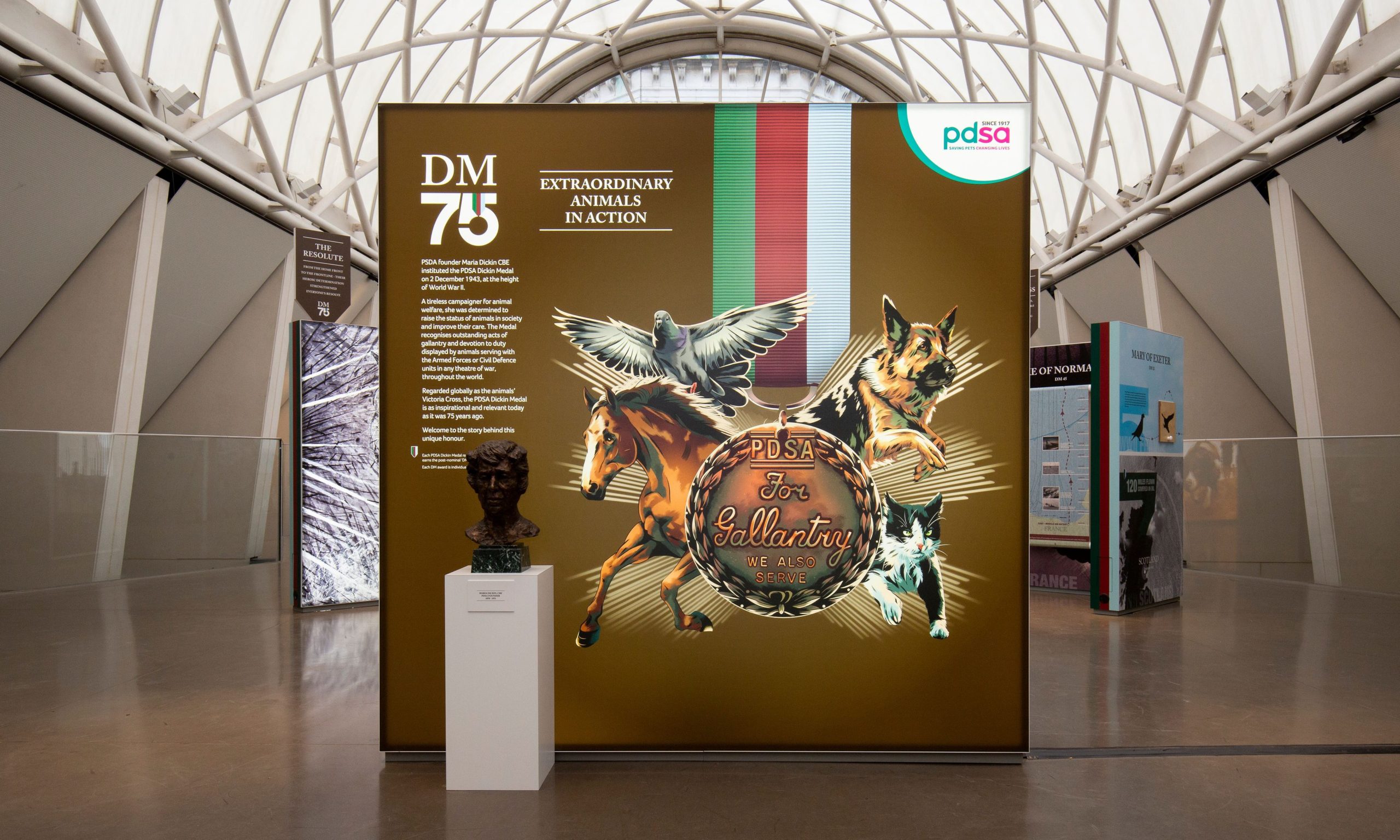 PDSA partners with National Army Museum for ‘Animal VC’ exhibition