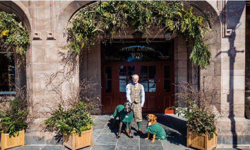 Dogrobes to supply Fife Arms Hotel with drying coats