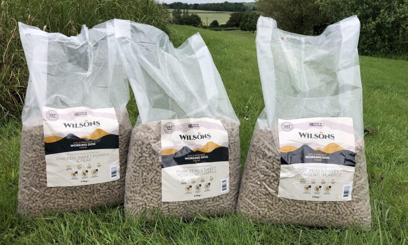 Wilsons Pet Food launch new Cold Press Working Dog Food