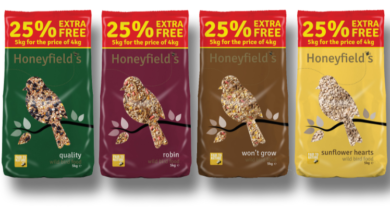Marriage’s Specialist Foods reveals new Honeyfield’s Wild Bird Products
