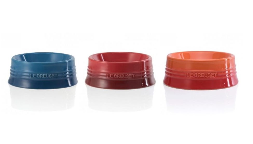 Le Creuset launches new range of dog bowls