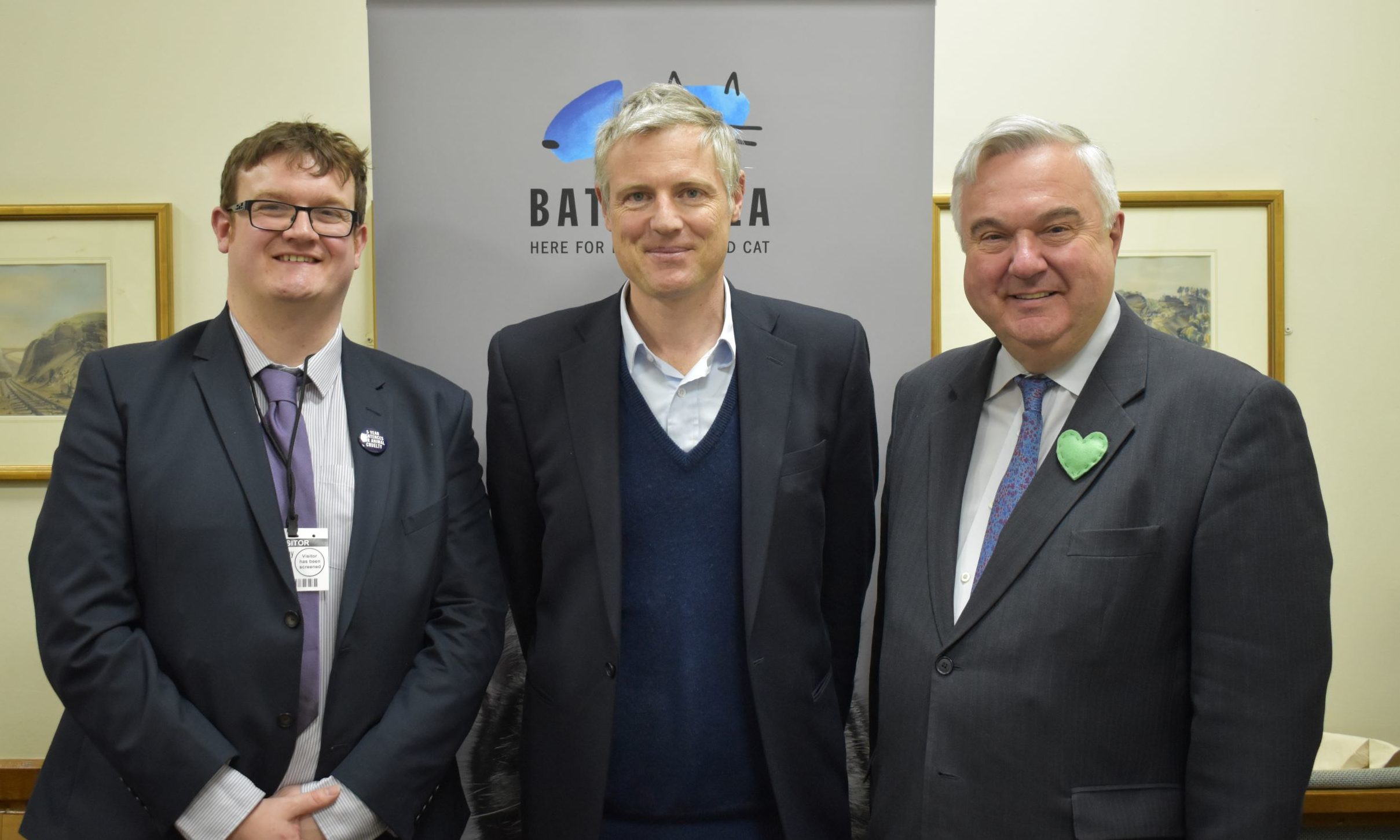 MPs support Battersea’s animal cruelty campaign