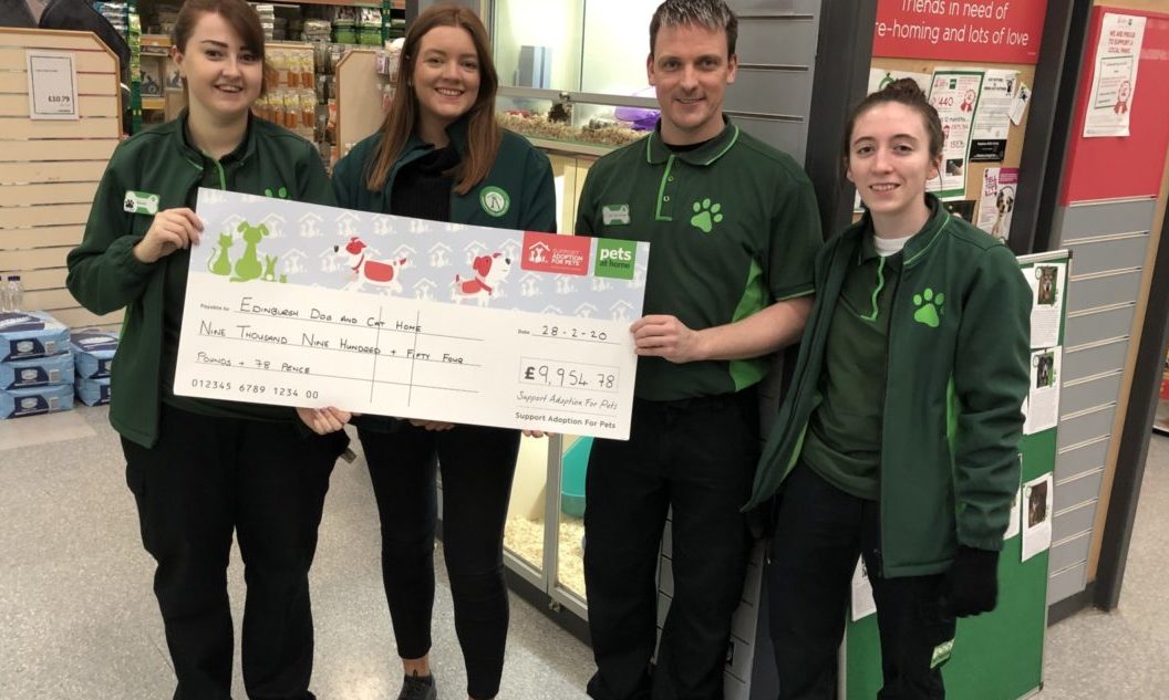 Pets at Home Pentland raise almost £10,000