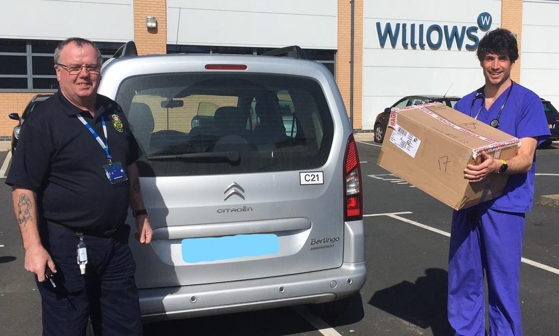 Willows Veterinary Centre donates lifesaving medical equipment amid Covid-19 crisis