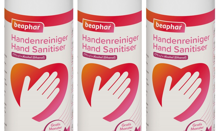 Beaphar manufacturers hand sanitiser amid Covid crisis