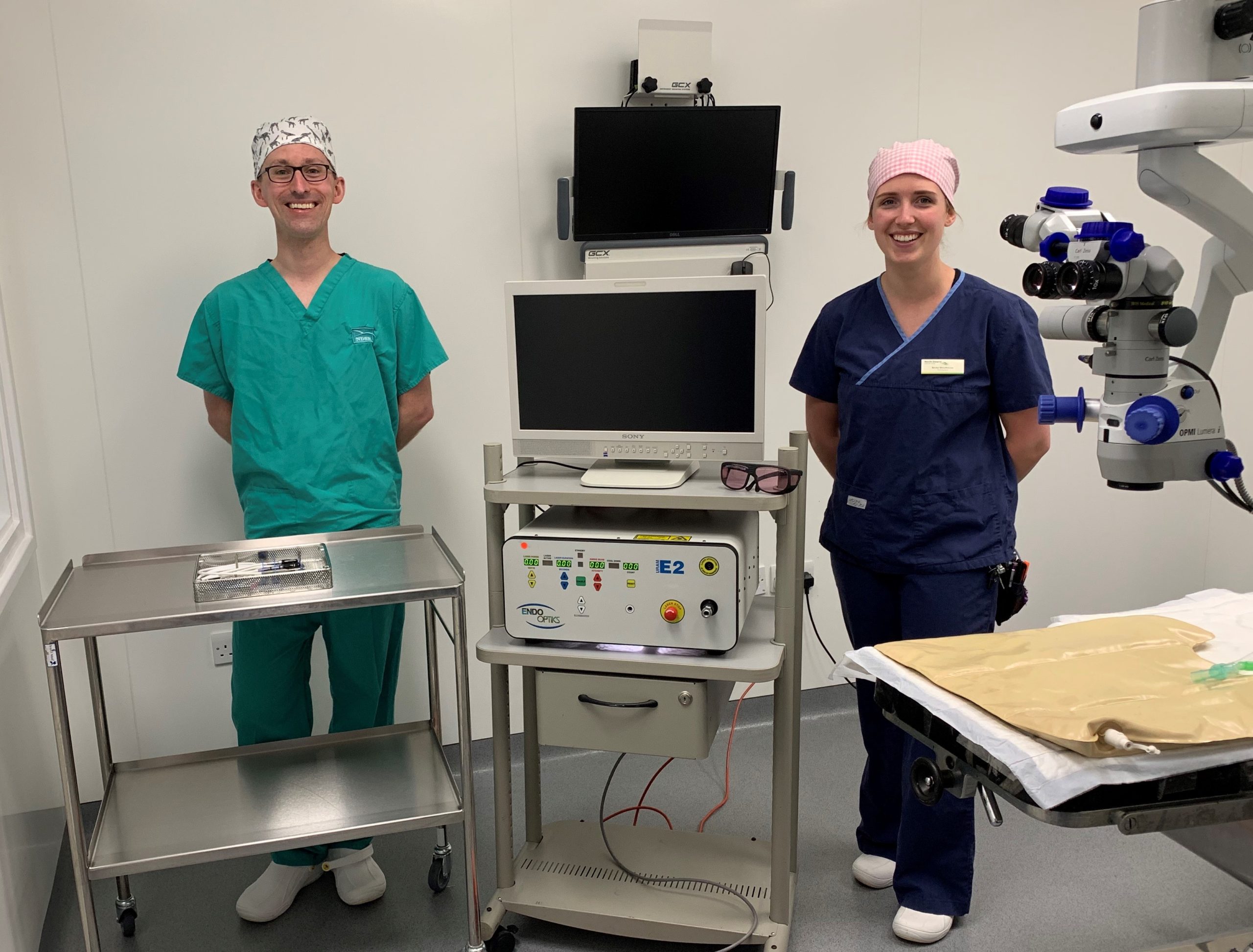 NSDR invests £50,000 specialist equipment to help prevent animals going blind