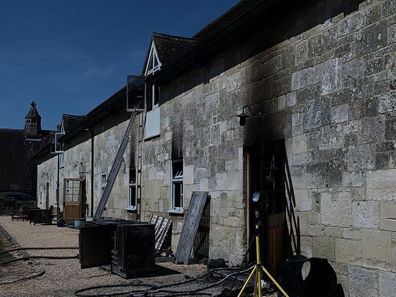 Fire breaks out at International Cat Care HQ