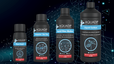 Aquadip unveils new aquarium care range