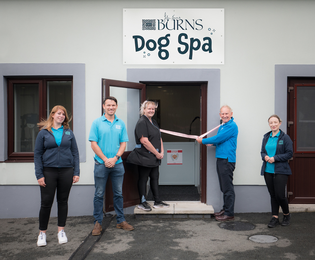 Burns Pet Nutrition opens dog spa