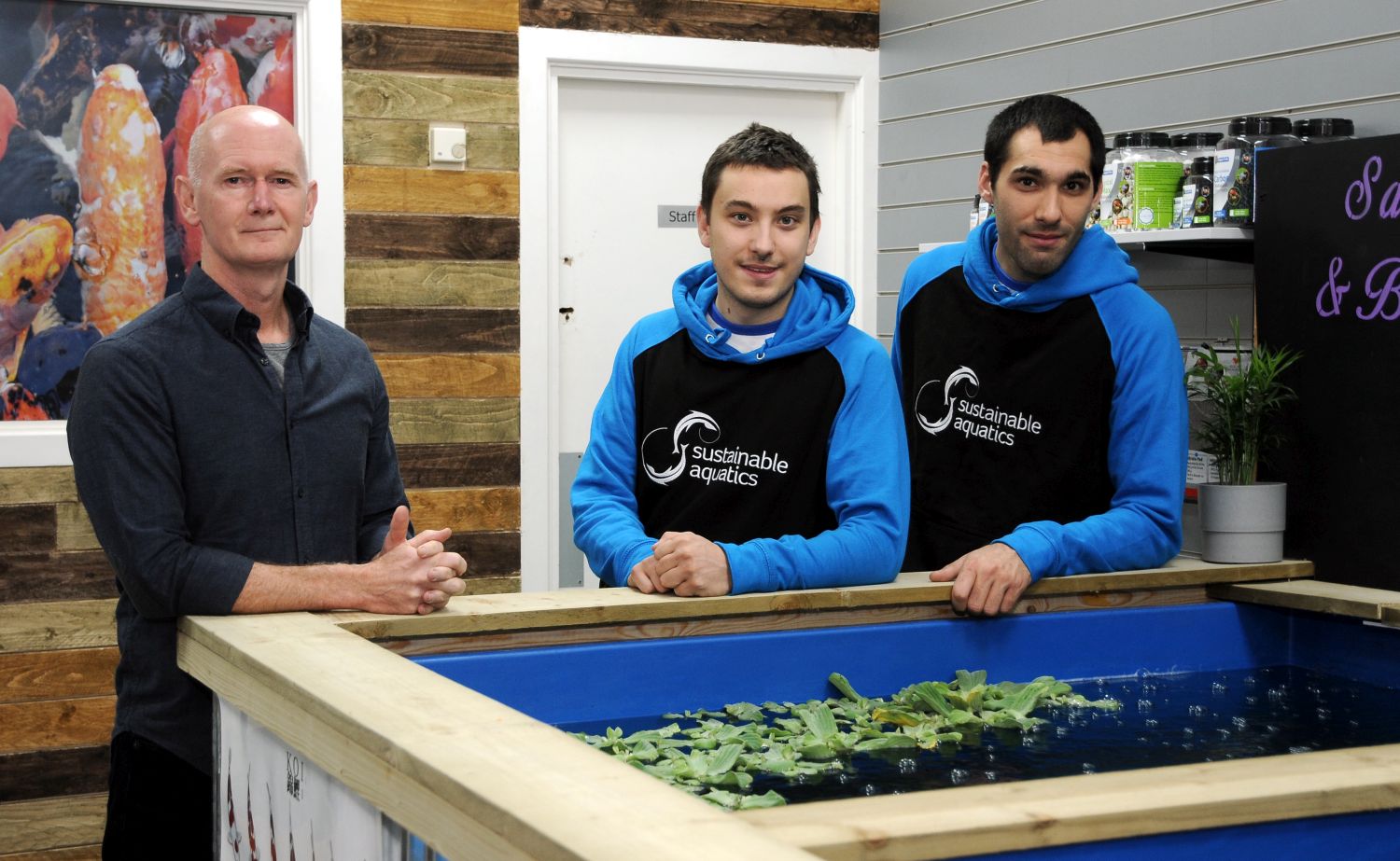 Aquatics expert expands start up