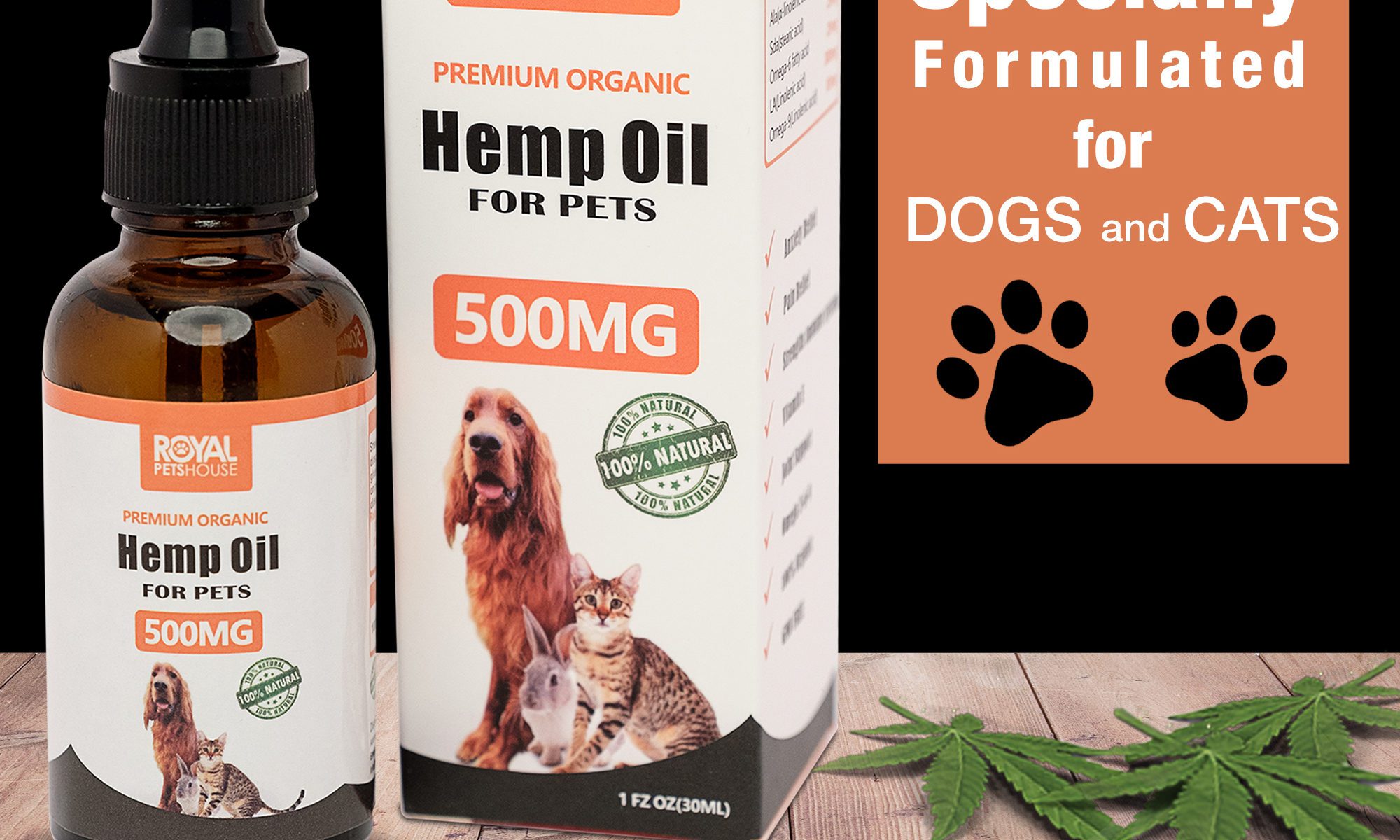 A look into the use of hemp oil on pets