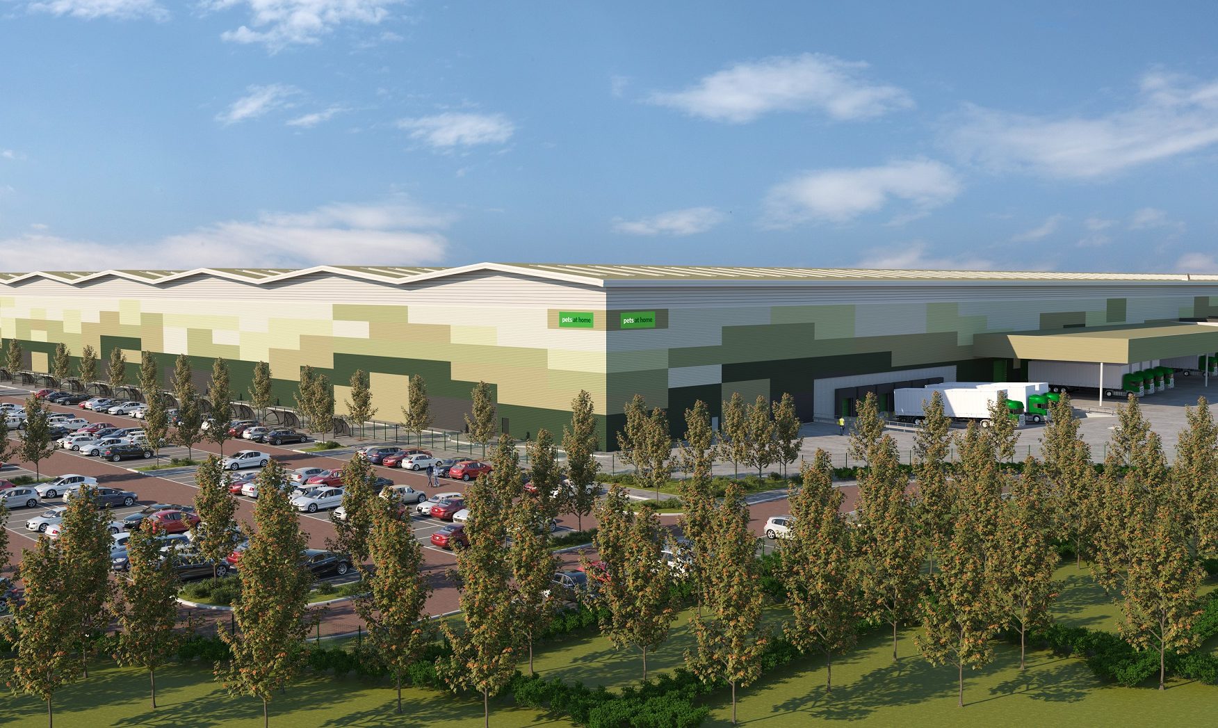 Plans approved for Pets at Home distribution centre