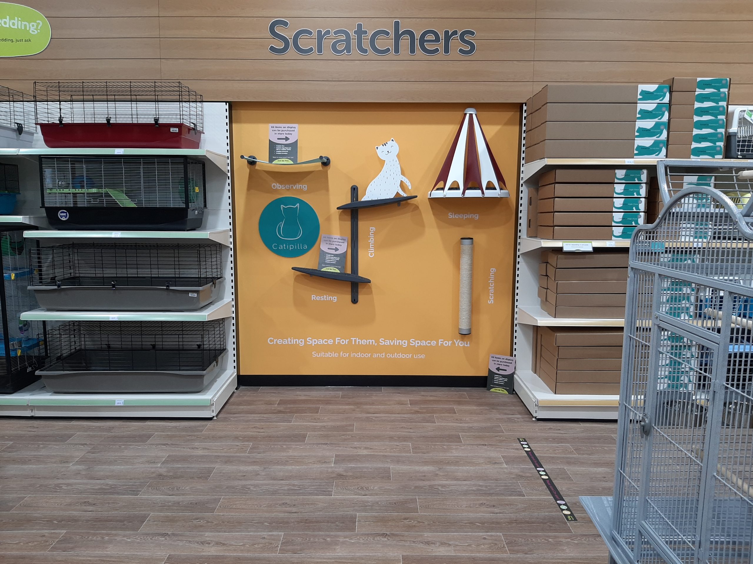 Catipilla launches in-store experience with Just for Pets