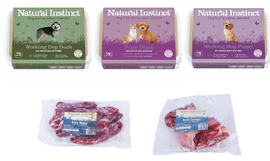 what company makes instinct dog food