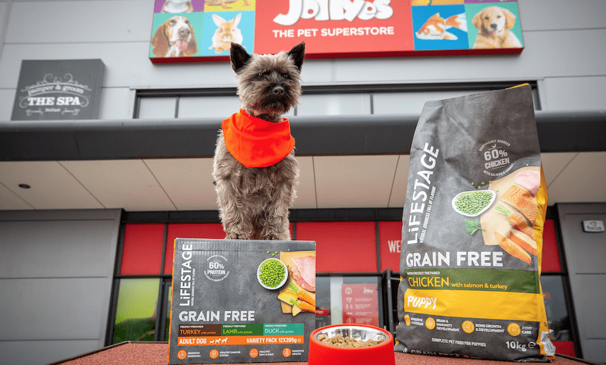 Jollyes relaunches ‘Lifestage’ dog food range