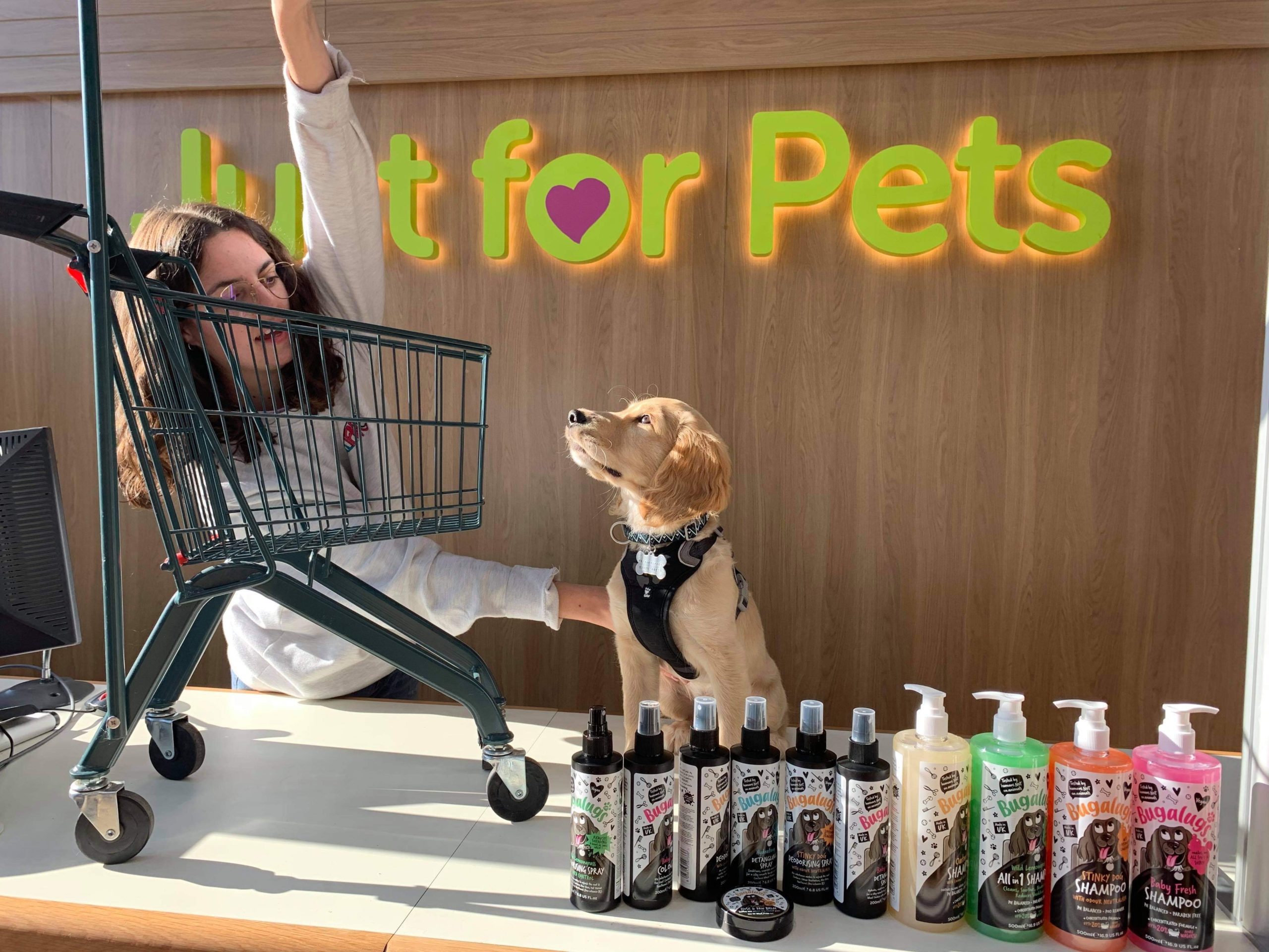 Bugalugs secures Just for Pets listing