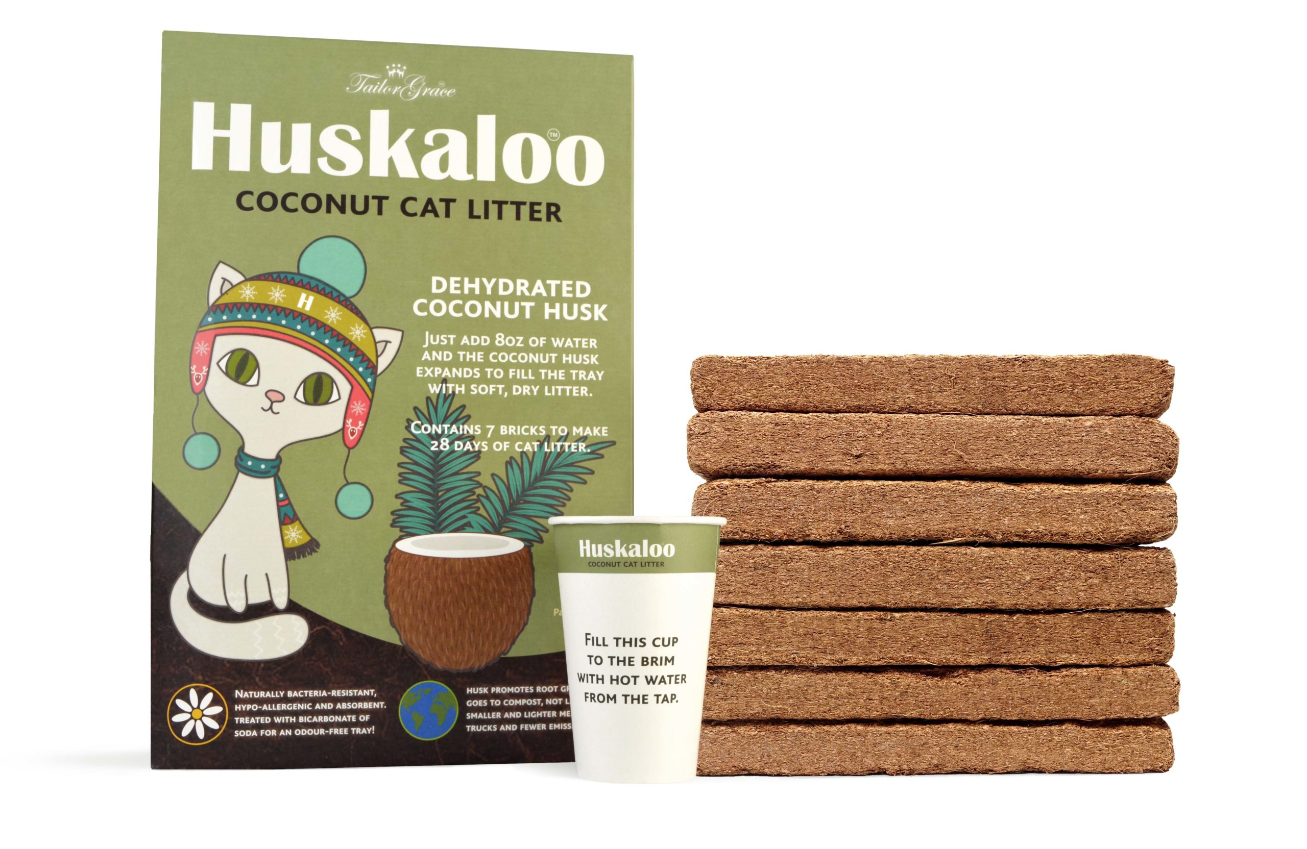 Huskaloo launches new eco-friendly cat litter