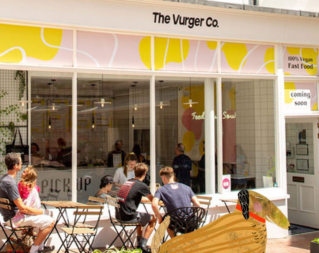 The Pack partners with UK restaurants for vegan dog food menus