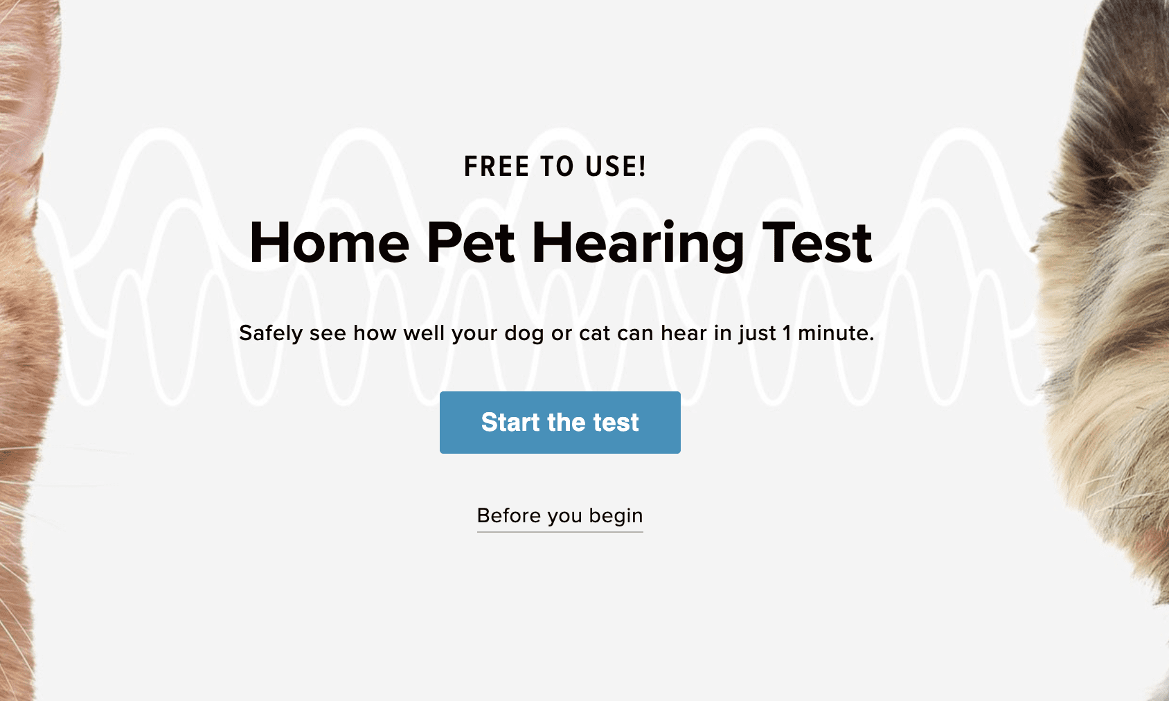 Pet Acoustics launches first free home pet hearing test for dogs and cats
