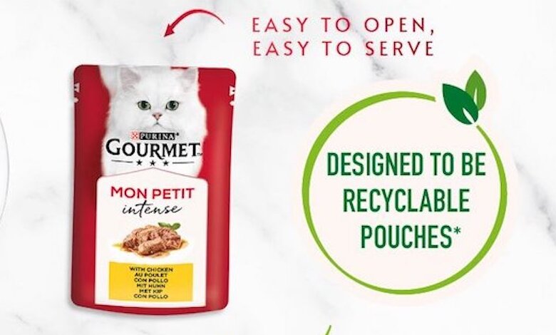 Purina launches recyclable pouch ranges