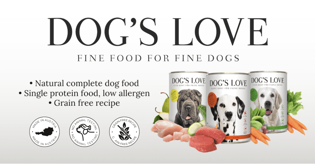 DOG’S LOVE: Fine food for Fine Dogs