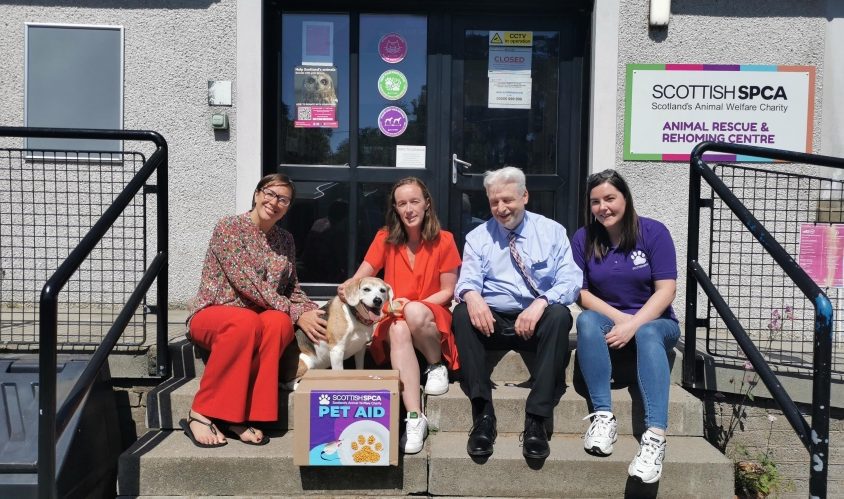 Scotmid donates 400 pet aid boxes to SSPCA