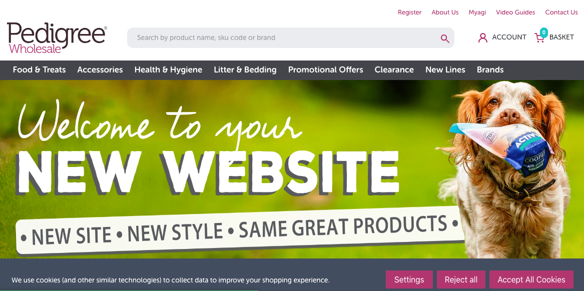 Pedigree Wholesale launches new website